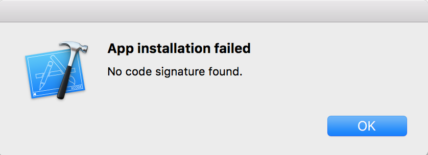 App Store ошибка. Install failed: installation failed. App installation failed: could not inspect application package. Презентация что такое Xcode. Process launcher c