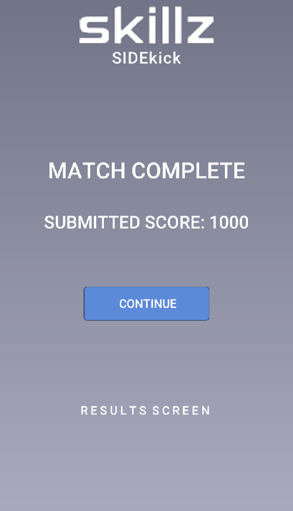 Match Complete