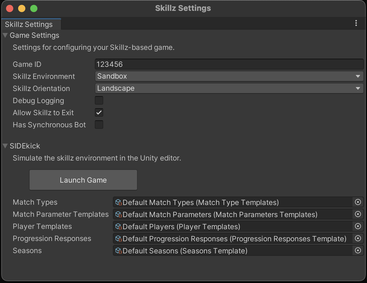 SETTINGS MENU in Unity 